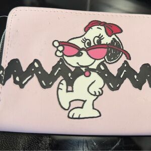 Peanuts Lilac Wallet